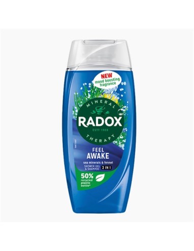 Radox Feel Awake for men 2 in 1 Shower Gel
