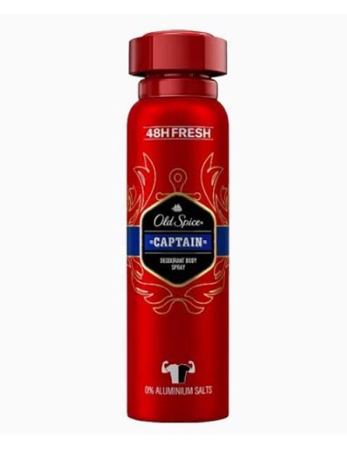 Old Spice Captain Deodorant Body Spray