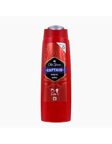 Old Spice Captain 2 In 1 Shower Gel And Shampoo