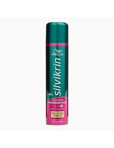 Wella Silvikrin Maximum Hold 5 Frizz Control Hairspray