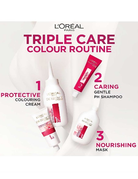 Excellence Creme Triple Care Colour 7.31 Natural Dark Caramel Blonde
