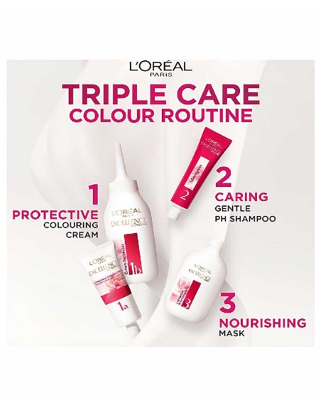 Excellence Creme Triple Care Colour 9 Natural Light Blonde Excellence Creme Triple Care Colour 9 Natural Light Blonde