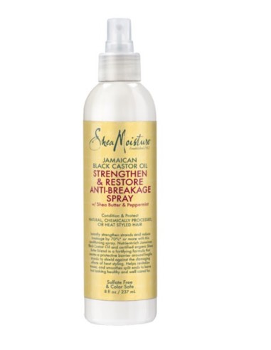 Shea MoistureJamaican Black Castor Oil Strengthen And Restore Anti Breakage Spray Shea MoistureJamaican Black Castor Oil Strengthen And Restore Anti Breakage Spray