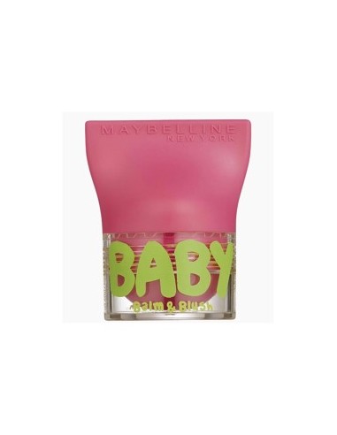 Maybelline  Baby Lip Balm And Blush 02 Flirty Pink