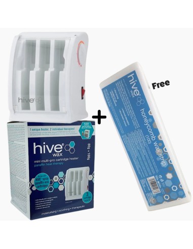 Hive Pro Cartridge Heater 3 Cartridge Capacity With Honeycomb Wax Strip Combo Hive Pro Cartridge Heater 3 Cartridge Capacity With Honeycomb Wax Strip Combo