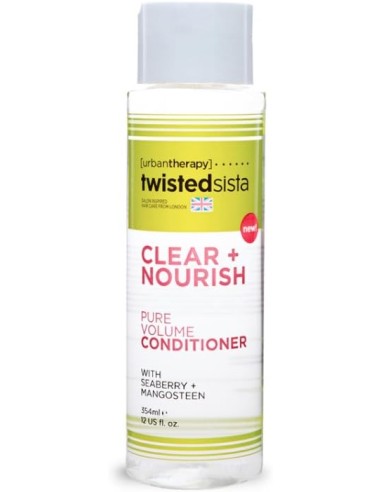 Twisted Sista Urban Therapy Clear Nourish Pure Volume Conditioner Twisted Sista Urban Therapy Clear Nourish Pure Volume Conditioner