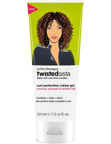 Twisted Sista Urban Therapy Curl Perfection Creme Gel Twisted Sista Urban Therapy Curl Perfection Creme Gel