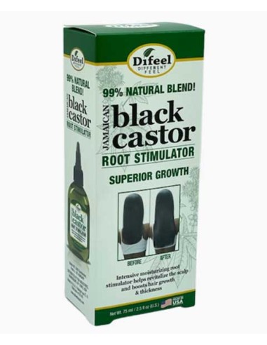 Difeel 99 Percent Natural Blend Black Castor Root Stimulator