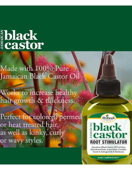 Difeel 99 Percent Natural Blend Black Castor Root Stimulator