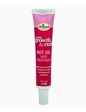 Difeel Biotin Growth & Curl Hot Oil Hair Treatment