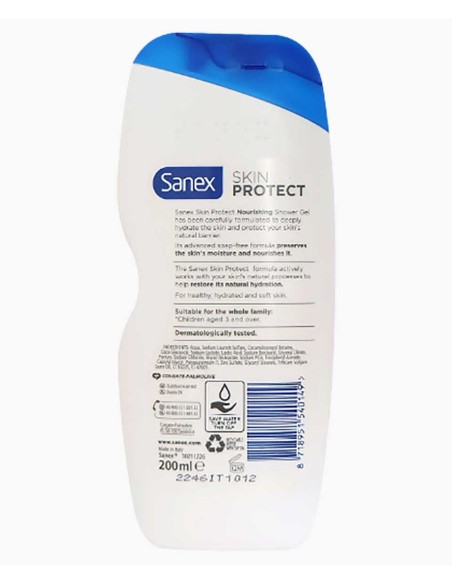 Sanex Skin Protect Nourishing Shower Gel Sanex Skin Protect Nourishing Shower Gel