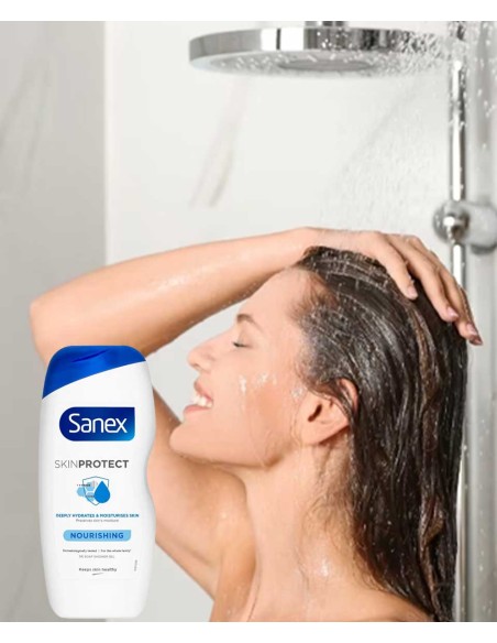 Sanex Skin Protect Nourishing Shower Gel Sanex Skin Protect Nourishing Shower Gel