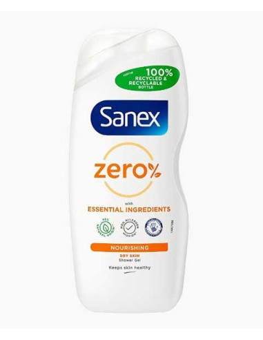 Sanex Zero With Essential Ingredients Shower Gel