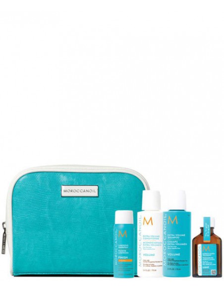 Moroccanoil Essential For Volumising And Maintaining Your Styles Travel Bag Moroccanoil Essential For Volumising And Maintaining Your Styles Travel Bag