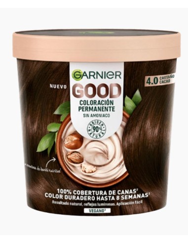 Good Permanent Hair Colour 4.0 Cacao Brown