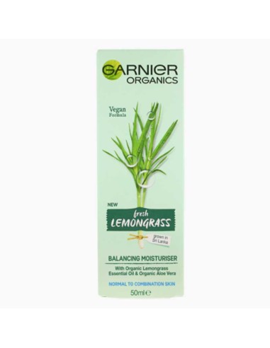 Organic Fresh Lemongrass Balancing Moisturiser
