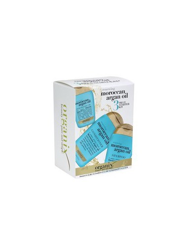 Ogx Renewing Moroccan Argan Oil 3 Piece Starter Kit