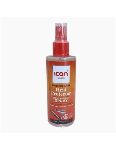Ican Hair Polisher Heat Protector Straightening Spray Ican Hair Polisher Heat Protector Straightening Spray