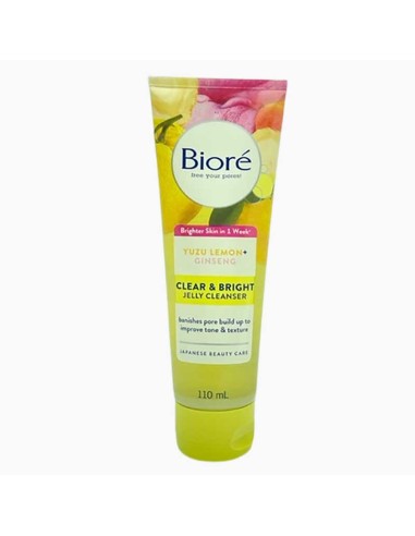 Biore Clear And Bright Jelly Cleanser