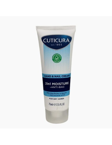Cuticura 2 In 1 Hand And Nail Moisture Plus Anti Bac Cream Cuticura 2 In 1 Hand And Nail Moisture Plus Anti Bac Cream