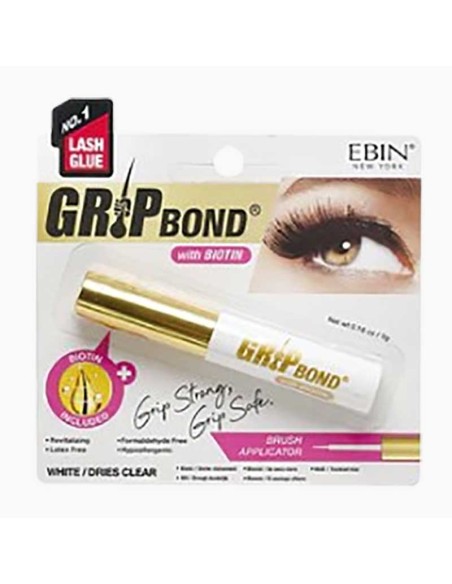 EBIN New York Grip Bond Biotin White Lash Glue EBIN New York Grip Bond Biotin White Lash Glue