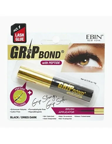 EBIN New York Grip Bond Peptide Black Lash Glue