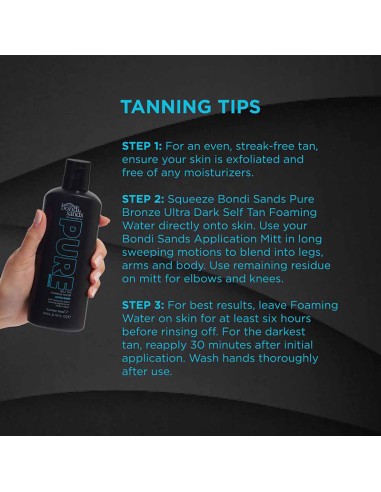 Bondi Sands Pure Bronze Ultra Dark Self Tan Foaming Water Bondi Sands Pure Bronze Ultra Dark Self Tan Foaming Water