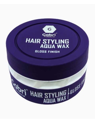Gabri Professional Gloss Finish Hair Styling Aqua Wax