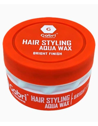 Gabri Professional Bright Finish Hair Styling Aqua Wax