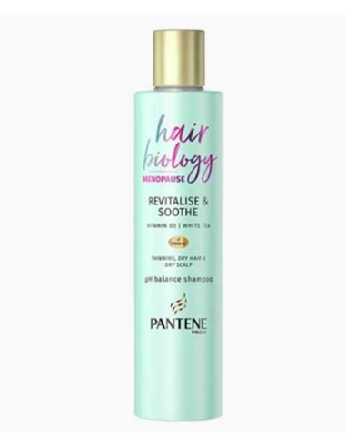 Pantene Hair Biology Menopause Revitalise And Soothe Balance Shampoo