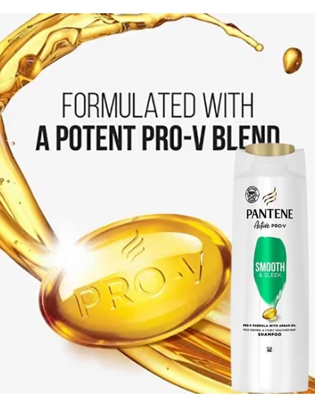 Pantene Active Pro V Smooth And Sleek Shampoo Pantene Active Pro V Smooth And Sleek Shampoo
