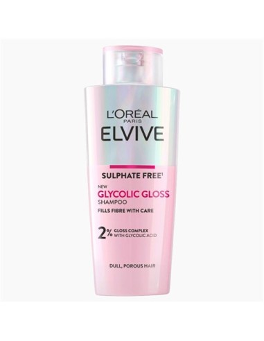 Loreal Elvive Sulphate Free Glycolic Gloss Shampoo