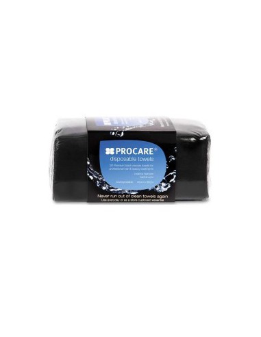 Procare Black Disposable Towels