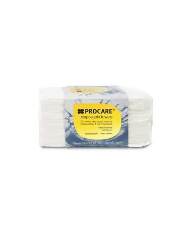Procare White Disposable Towels