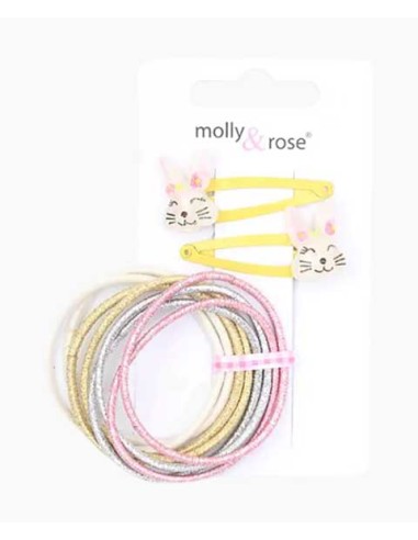 Molly And Rose Animal Sleepies And Elastics Set