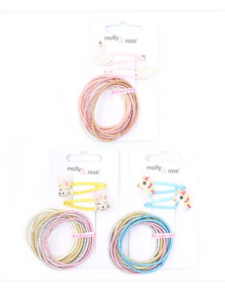 Molly And Rose Animal Sleepies And Elastics Set Molly And Rose Animal Sleepies And Elastics Set