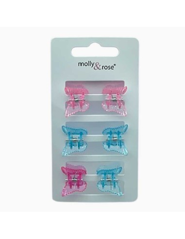 Molly And Rose Butterfly Mini Clamps 8815