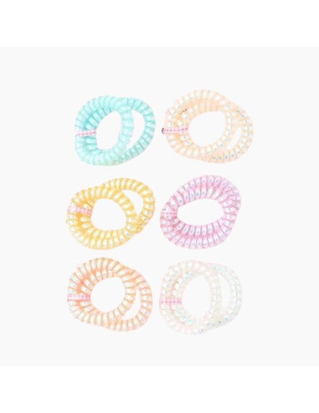 Molly And Rose Telephone Elastics Metallic Colours 7095 Molly And Rose Telephone Elastics Metallic Colours 7095