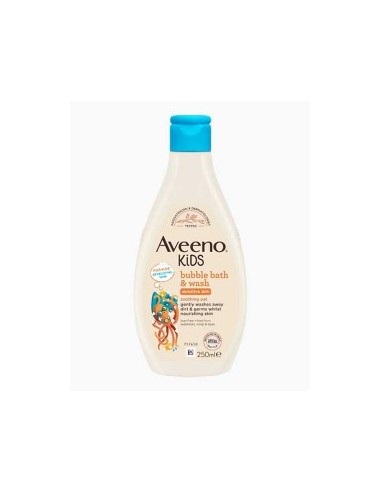 Johnson And Johnson Aveeno Kids Bubble Bath And Wash