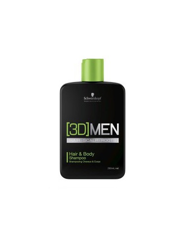 3D Men Hair And Body Shampoo