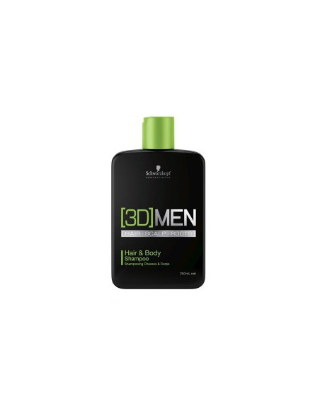 3D Men Hair And Body Shampoo 3D Men Hair And Body Shampoo