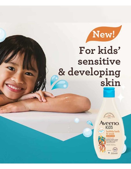 Johnson And Johnson Aveeno Kids Bubble Bath And Wash Johnson And Johnson Aveeno Kids Bubble Bath And Wash