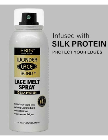 EBIN New York Wonder Lace Bond Lace Melt Spray Silk Protein EBIN New York Wonder Lace Bond Lace Melt Spray Silk Protein