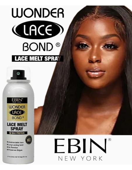 EBIN New York Wonder Lace Bond Lace Melt Spray Silk Protein EBIN New York Wonder Lace Bond Lace Melt Spray Silk Protein