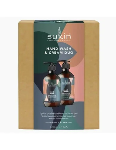 Sukin Australian Natural Skincare Hand Wash And Cream Duo