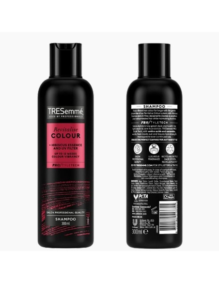 TRESemme Pro Style Tech Revitalise Colour Shampoo TRESemme Pro Style Tech Revitalise Colour Shampoo