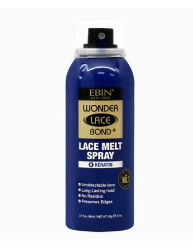 EBIN New York Wonder Lace Bond Lace Melt Spray Keratin