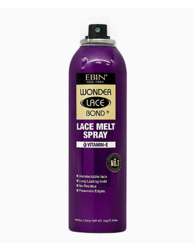 EBIN New York Wonder Lace Bond Lace Melt Spray Vitamin E EBIN New York Wonder Lace Bond Lace Melt Spray Vitamin E