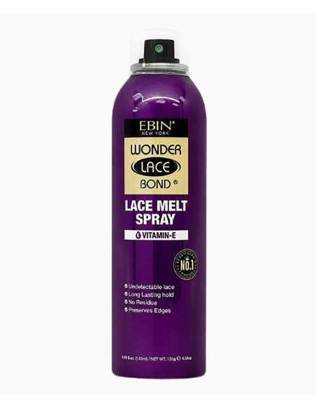 EBIN New York Wonder Lace Bond Lace Melt Spray Vitamin E EBIN New York Wonder Lace Bond Lace Melt Spray Vitamin E