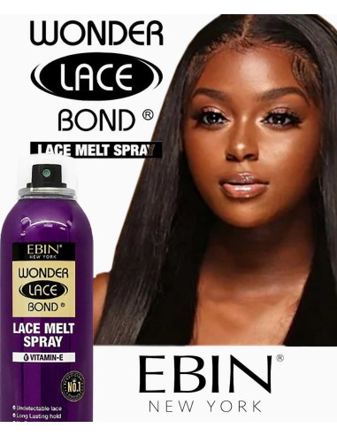 EBIN New York Wonder Lace Bond Lace Melt Spray Vitamin E EBIN New York Wonder Lace Bond Lace Melt Spray Vitamin E